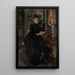 Reproduktion af maleriet Portræt af Mary Slr på kunstnerens forlovede - Akseli Gallen-Kallela