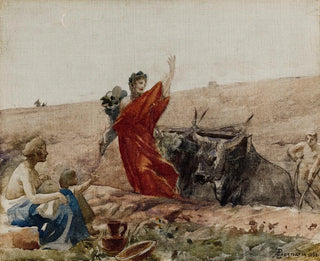 Albert Besnard - Crs  LAbondance encourageant le Travail.webp