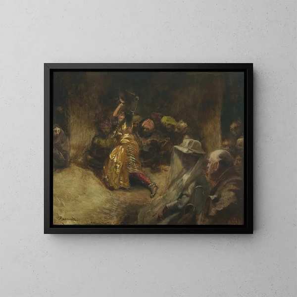 La bayadère - Albert Besnard — indrammet kunstværk på væggen