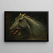 En vild hest, original skitse til The Last of the Bison - Albert Bierstadt — indrammet kunstværk på væggen