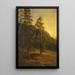 Californien Sequoia-maleri - Albert Bierstadt — indrammet kunstværk på væggen