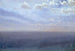Studie af skyer med hav og himmel - Albert Bierstadt — visning af kunstværket
