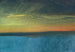 Studie af skyer med solnedgang - Albert Bierstadt — visning af kunstværket