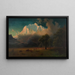 Mont Adams, Washington - Albert Bierstadt — indrammet kunstværk på væggen