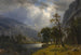 Mont Starr King Yosemite - Albert Bierstadt — visning af kunstværket