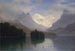 Bjergsceneri - Albert Bierstadt — visning af kunstværket