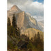 Reproduktion af maleriet North Dome Vallée de Yosemite - Albert Bierstadt