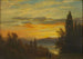 På Hudson-floden nær Irvington - Albert Bierstadt — visning af kunstværket