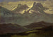 Sommer sne på bjergtoppe eller sneklædte bjerge - Albert Bierstadt — visning af kunstværket