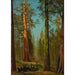 Reproduktion af maleriet Le Grizzly Giant Séquoia Mariposa Grove Californie - Albert Bierstadt