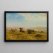 L'Ouest sauvage - Albert Bierstadt — indrammet kunstværk på væggen