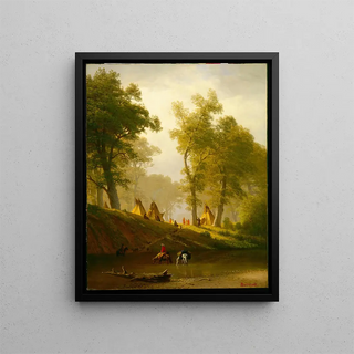 Albert Bierstadt - The Wolf River Kansas.webp