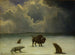 Piégé - Albert Bierstadt — visning af kunstværket