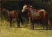 Deux Chevaux - Albert Bierstadt — visning af kunstværket