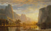 Vallée du Yosemite - Albert Bierstadt — visning af kunstværket