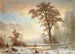 Vallée du Yosemite, première chute de neige de l'année - Albert Bierstadt — visning af kunstværket