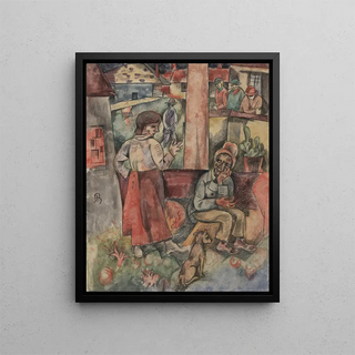 Albert Bloch - Edge of the Village Fabrikstadt.webp