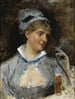 ved baren - Albert Edelfelt — visning af kunstværket