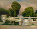 Saint-Cloud-parken i Paris - Albert Edelfelt — visning af kunstværket