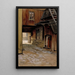 Reproduktion af maleriet Maison à Porvoo - Albert Edelfelt