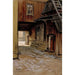 Reproduktion af maleriet Maison à Porvoo - Albert Edelfelt
