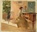i stuen hos Haiko - Albert Edelfelt — visning af kunstværket