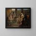 Joseph og hans brødre - Albert Edelfelt — indrammet kunstværk på væggen
