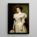 Madame John Gallatly - Albert Edelfelt — indrammet kunstværk på væggen