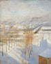 Paris under sneen - Albert Edelfelt — visning af kunstværket