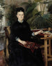 Portrait De Mme Anna Sinebrychoff - Albert Edelfelt — visning af kunstværket
