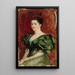 Reproduktion af maleriet Portrait af fru Dagmar Dippell skitse af komposition - Albert Edelfelt