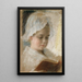 Reproduktion af maleriet Portrait af Berta Edelfelt studie - Albert Edelfelt