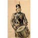 Reproduktion af maleriet Tambour Nord illustration des récits de l'enseigne Stool - Albert Edelfelt