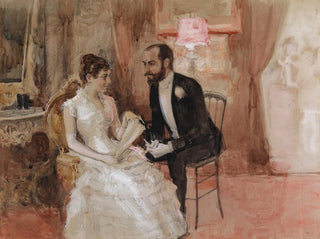 Albert Edelfelt - Scene At The Ball.webp
