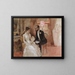 Scène au bal - Albert Edelfelt — indrammet kunstværk på væggen