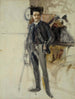 selvportræt - Albert Edelfelt — visning af kunstværket