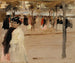 Studie til kystvejen ved San Telmo, Sevilla - Albert Edelfelt — visning af kunstværket