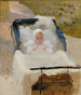 kunstnerens søn, Erik, i en barnevogn - Albert Edelfelt — visning af kunstværket