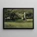 Le Jardin du Musée de Cluny à Paris - Albert Edelfelt — indrammet kunstværk på væggen