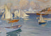 Le Port du Club de Yachting Nyländska à Helsinki - Albert Edelfelt — visning af kunstværket