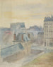 Vue af kunstnerens atelier i Paris - Albert Edelfelt — visning af kunstværket