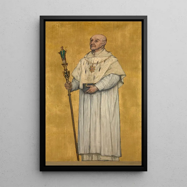 Reproduktion af maleriet Prévôt de Saint Donat - Albert Frans Lieven De Vriendt