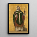 Reproduktion af maleriet af Saint Éloi Biskop af Noyon - Albert Frans Lieven De Vriendt
