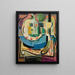 Composition - Albert Gleizes — indrammet kunstværk på væggen