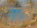 Trou blå, Port Antonio, Jamaica - Albert Goodwin — visning af kunstværket