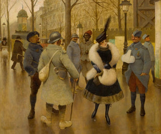 Albert Guillaume - Entertaining the troops.webp