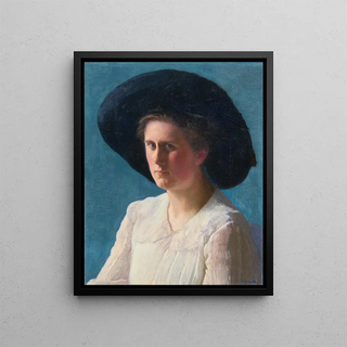 Albert Hermann Daur - Portrait of Esther Kern.webp