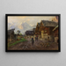 La Rue du Printemps à Garmisch - Albert Kappis — indrammet kunstværk på væggen