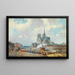 Notre-Dame de Paris - Albert Lebourg — indrammet kunstværk på væggen
