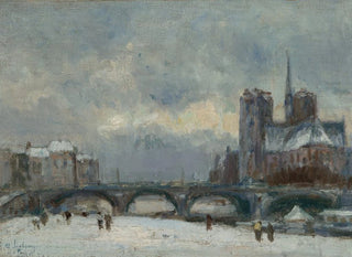 Albert Lebourg - Paris NotreDame neige.webp